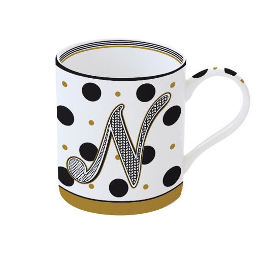 Picture of ALPHABETICAL MUG  - N